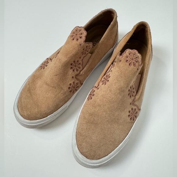 See by Chloe Tan Suede Shoes slip-on loafers EU 40 / US 9.5 - Picture 2 of 9